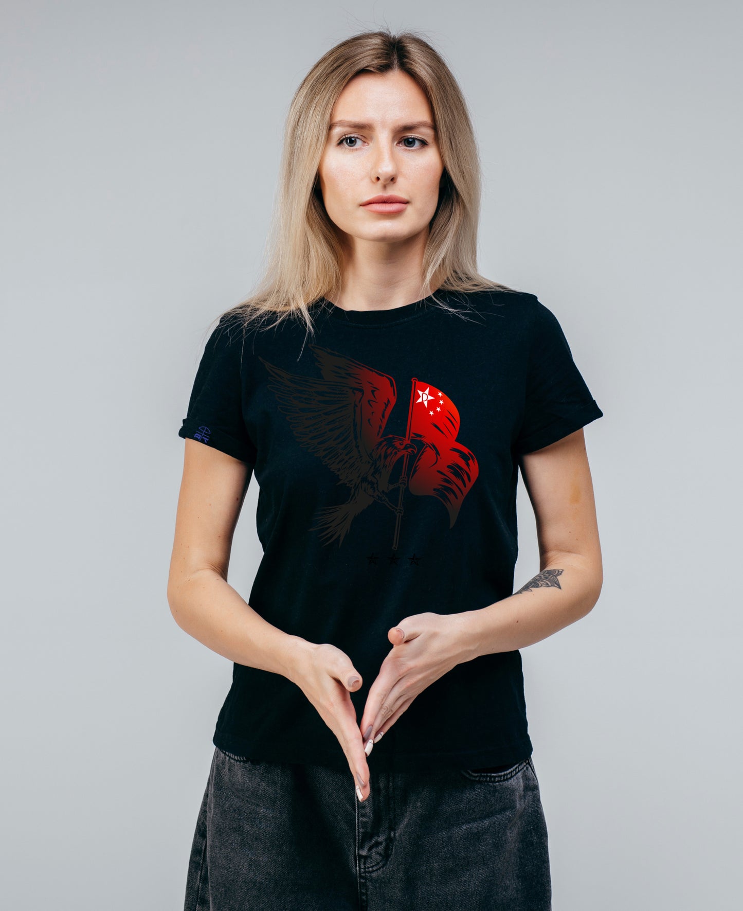 T-Shirt Black Eagle